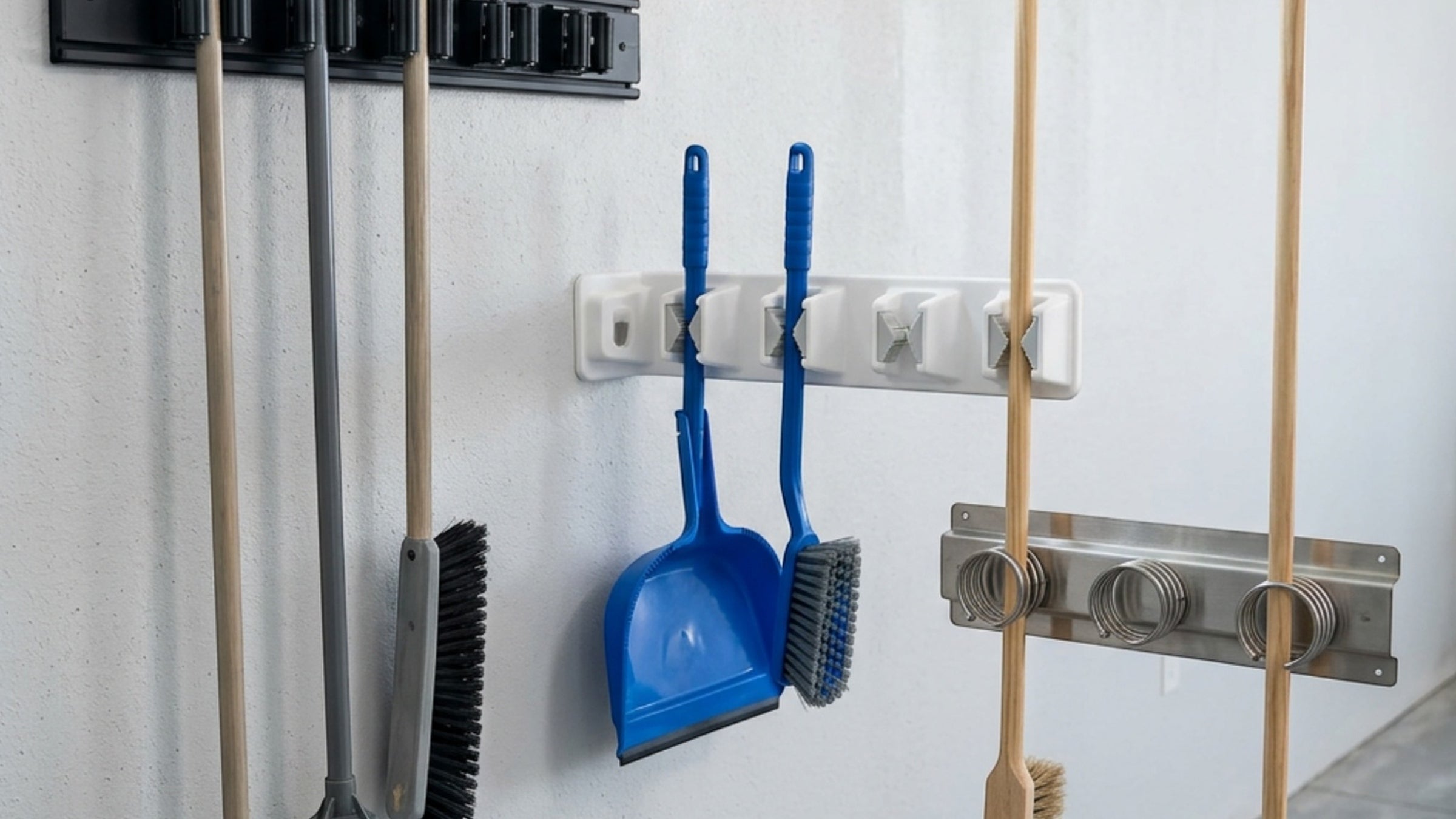 Dexbu Wall Mounted Mop and Broom Holders